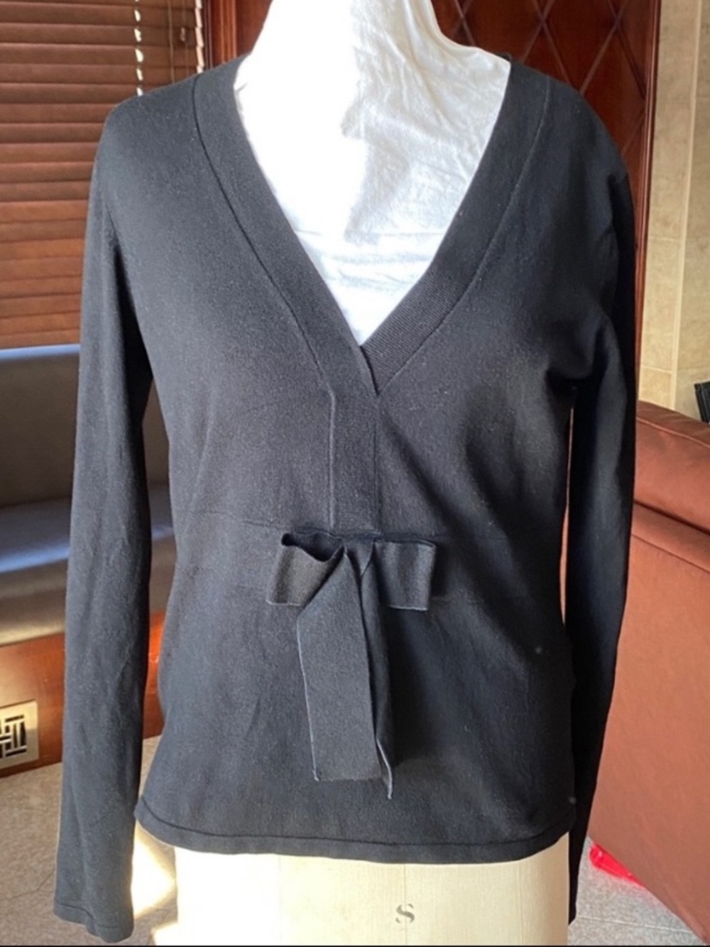 Sandra Angelozzi bow detail top - GUC